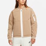 Куртка Nike Sportswear Style Essentials Solid Color Training Loose Casual Jacket Khaki, хаки - фото 2