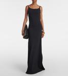 Макси-платье без рукавов Joseph, черный - фото 2