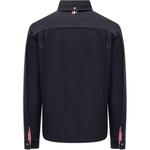 Приталенная куртка на пуговицах THOM BROWNE, синяя - фото 3