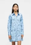 Платье-Рубашка kuvitelma unikko Marimekko, Light Blue - фото