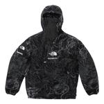 Толстовка x the north face steep tech fleece pullover 'black white' Supreme, черный - фото