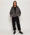 Утепленная толстовка Regular fit Patrizia Pepe, серый - фото 2