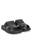 Мюли Lug Sandal Double T Lth HM0HM01734 Calvin Klein, черный - фото 2