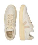 Кожаные кеды v-90 Veja, бежевый - фото 4