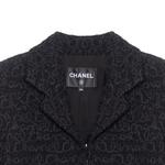 Куртка женская Chanel с короткими рукавами, черный - фото 3