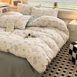 LUOLAI HOME Комплект постельного белья, 150 см, 4 предмета - фото 10