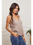 Топ Joséfine Leinen, бежевый - фото 2