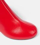 Ботильоны из кожи Tee Proenza Schouler, Vermillon - фото 5