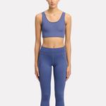 Спортивный бюстгальтер-бралетт Reebok, синий - фото