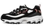Кроссовки Skechers D'lites 1.0 'Black Floral' Women's - фото