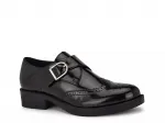 Nine West Smythe Wingtip Monk Strap Slip-On, черные - фото