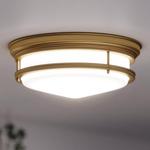 Потолочный светильник Elstead Hadley, латунь - фото