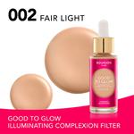 Основа BOURJOIS E.L GOOD TO GLOW 001, 2 Fair Light - фото 4