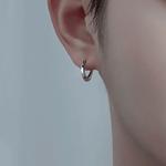 HOLLY RYAN Серебряные серьги Мебиус S999 унисекс - фото 8