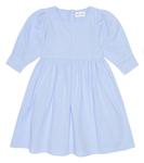 Хлопковое мини-платье Morley, синий - фото