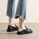 Лоферы женские черные Warrior - фото 6