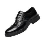 Чёрные классические туфли Mr. Thorn Tree для мужчин - фото 2