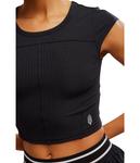 Футболка FP Movement Tempo Ribbed Baby Tee, черный - фото 3