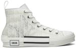 Кроссовки Dior B23 High 'Dior Oblique - White', белый - фото