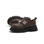 Лоферы женские Old Meow, коричневый - фото 4