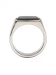 Кольцо с квадратным камнем Tom Wood, серебристый - фото 3