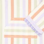 Zimmermann Девочки Август Полосатое Платье с Длинными Рукавами, фиолетовый - фото 2