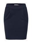 Мини юбка ICHI Kate, Navy - фото