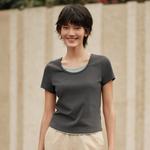 Футболка женская SEM/R, размер M, цвет вересково-серый 00510 - фото 9