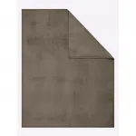 Плед Biederlack, серо-коричневый - фото