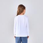 Levis Лонгслив Levi's белый/синий/черный для подростков - фото 9