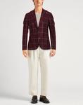 Блейзер Luigi Bianchi Mantova, бордовый - фото 2