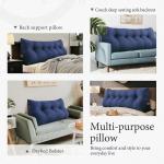 Подушка Vercart синий, 50/140 см - фото 3