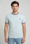 Простая футболка Fred Perry, Bleu - фото