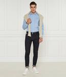 Рубашка мужская Tommy Jeans хлопковая с логотипом бренда, голубой - фото 2