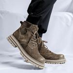 Мужские ботинки Cahhrrn X Martin Boot Men Beige Weishibangwei - фото 11