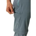 Брюки VAUDE Yaras Zip Off, серый - фото 7