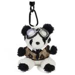 Корейский стиль Maillard пилот панда плюшевый кулон высота 12см X3COMMUNE - фото 11