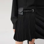 Платье с длинным рукавом ELLE, черный - фото 4