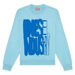 Толстовка Diesel Ginn K37, синий - фото 3