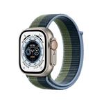 Biaodaige Часы Strap Apple Compatibility Nylon Material, White Rainbow - фото 9