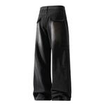 Джинсы унисекс JCUI, Черный - фото 2