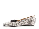 Балетки Vianna Ballet Flat Softwalk, цвет black_whitesnakeprint - фото 3