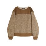 ELLE Свитшот Women's Coffee Crew Neck Moderate Regular - фото