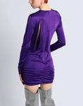 Мини-платье Versace, фиолетовый - фото 3
