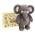 Плюшевая кукла Cartoon Bib Rabbit высотой 40 см MENGXIAOZAI - фото 8