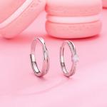 Кольцо Unisex FROMLOVER, Interweaving Couple Rings - фото 8