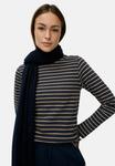 Топ camel active Long sleeved top, Ink Bbue Stripes/Dark Blue - фото 5