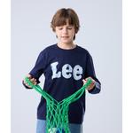 Футболка для младших школьников Lee, синий - фото 6