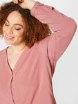 Блузка ABOUT YOU Curvy Blouse Sanja, темно-розовый - фото 3