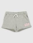 Детские шорты с логотипом Gap, серый - фото